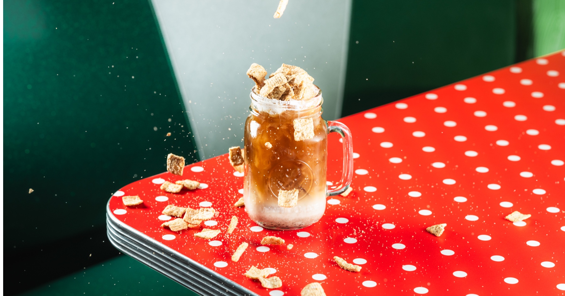 The friendly toast drink