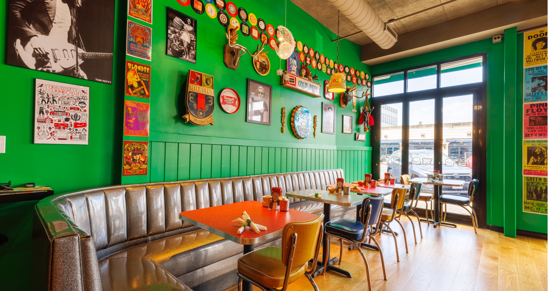 The Friendly Toast booths